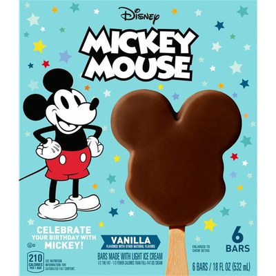 Nestlé Disney Mickey Mouse Ice Cream Bars