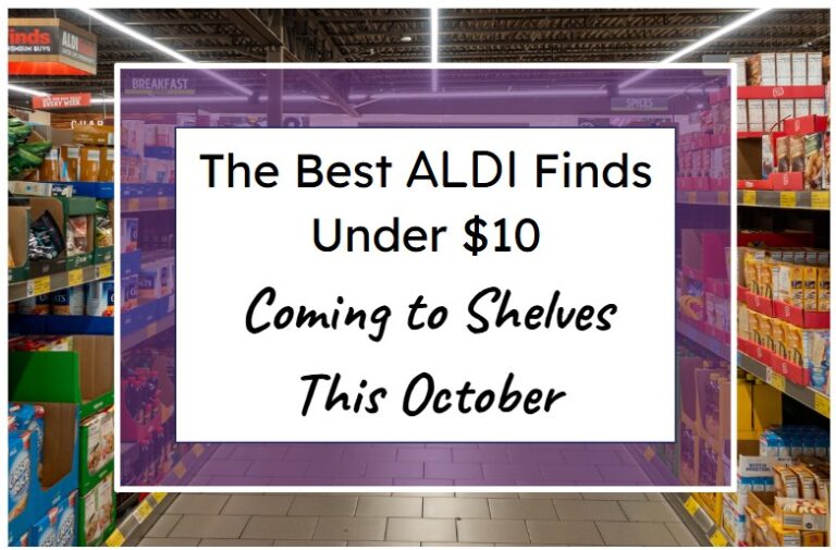 The Best ALDI Finds Under $10 Coming to Shelves This October