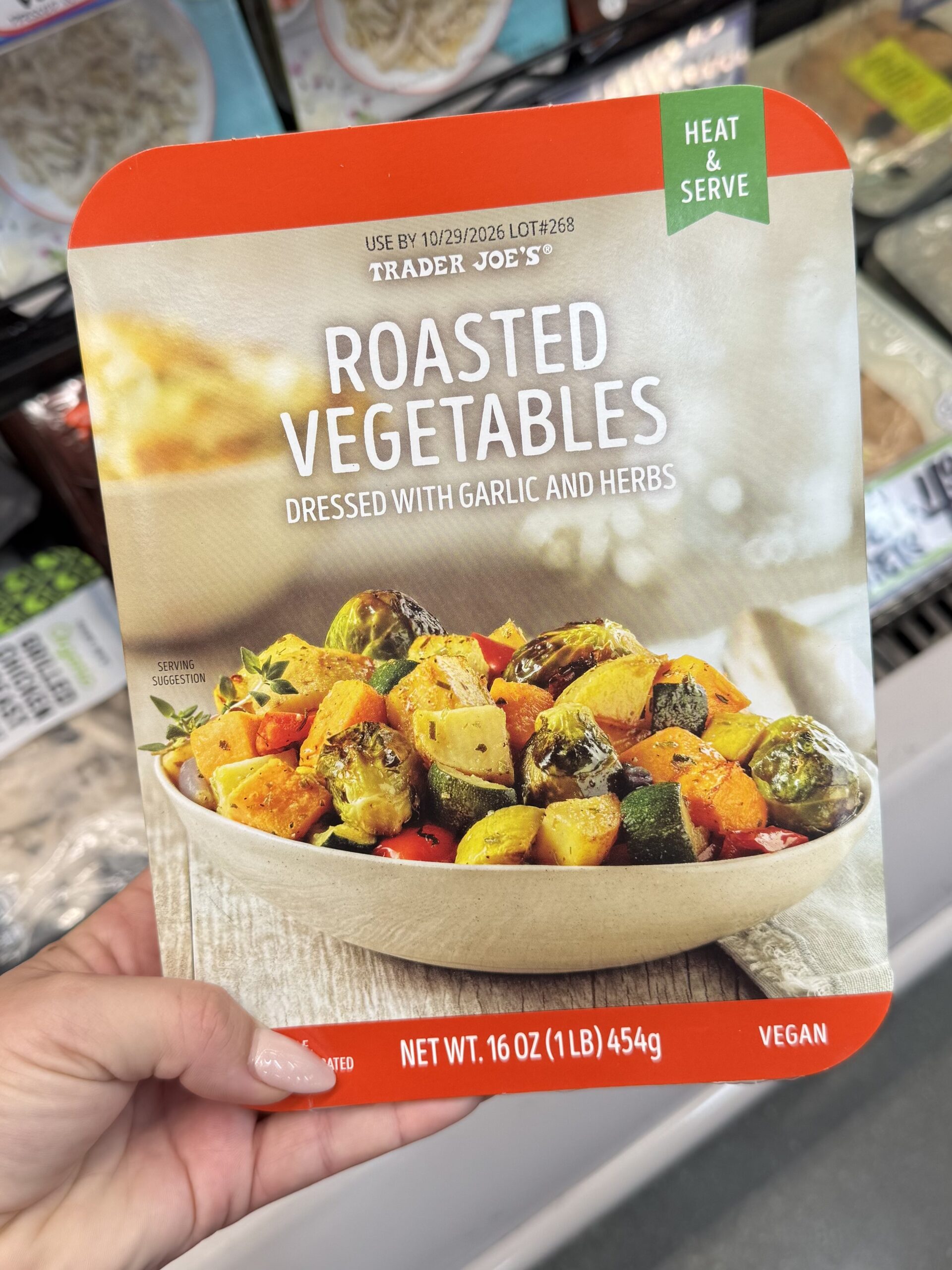 Roasted Vegetables Dressed With Garlic And Herbs - in store