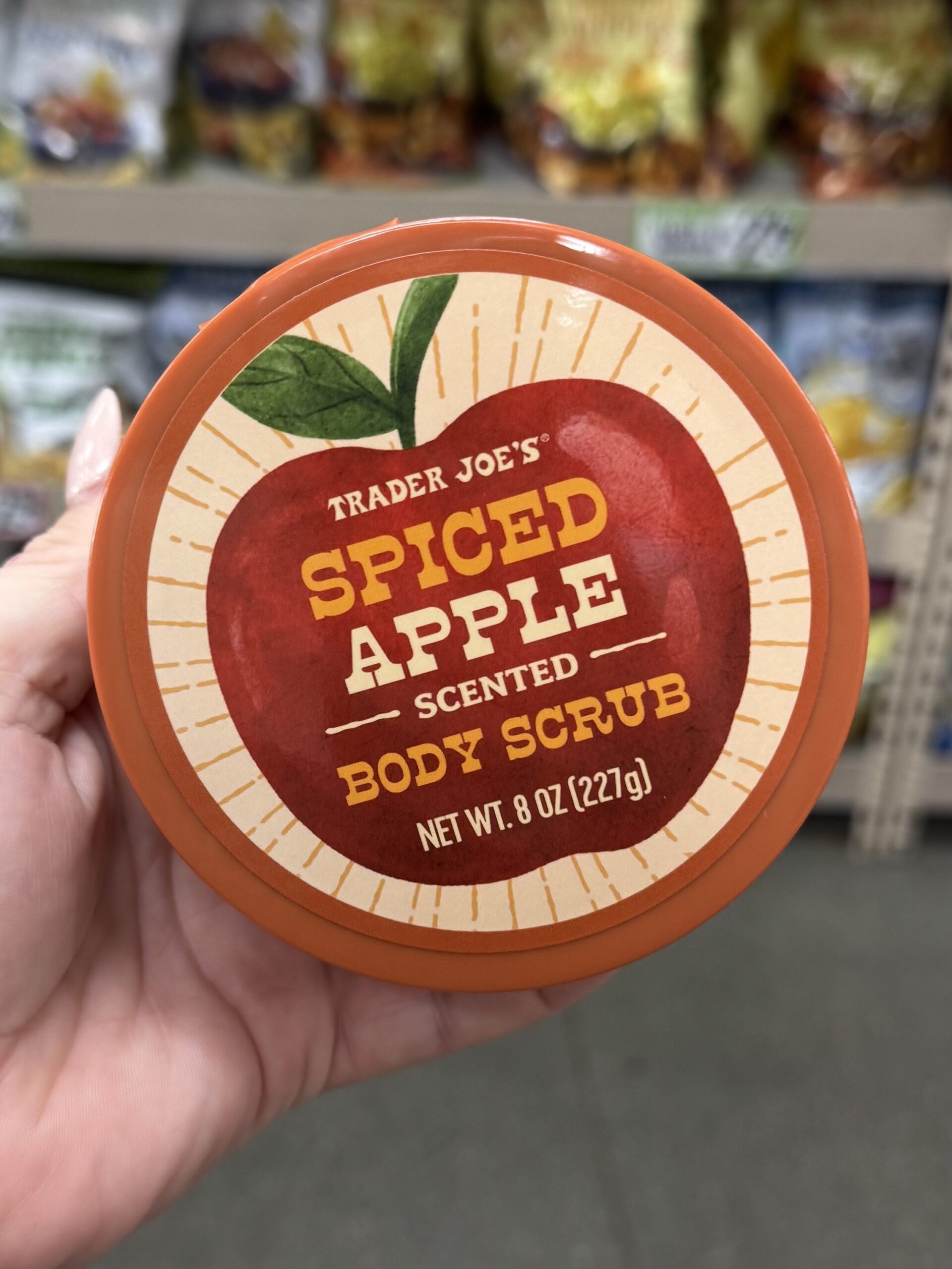 Spiced Apple Scented Body Scrub - in store
