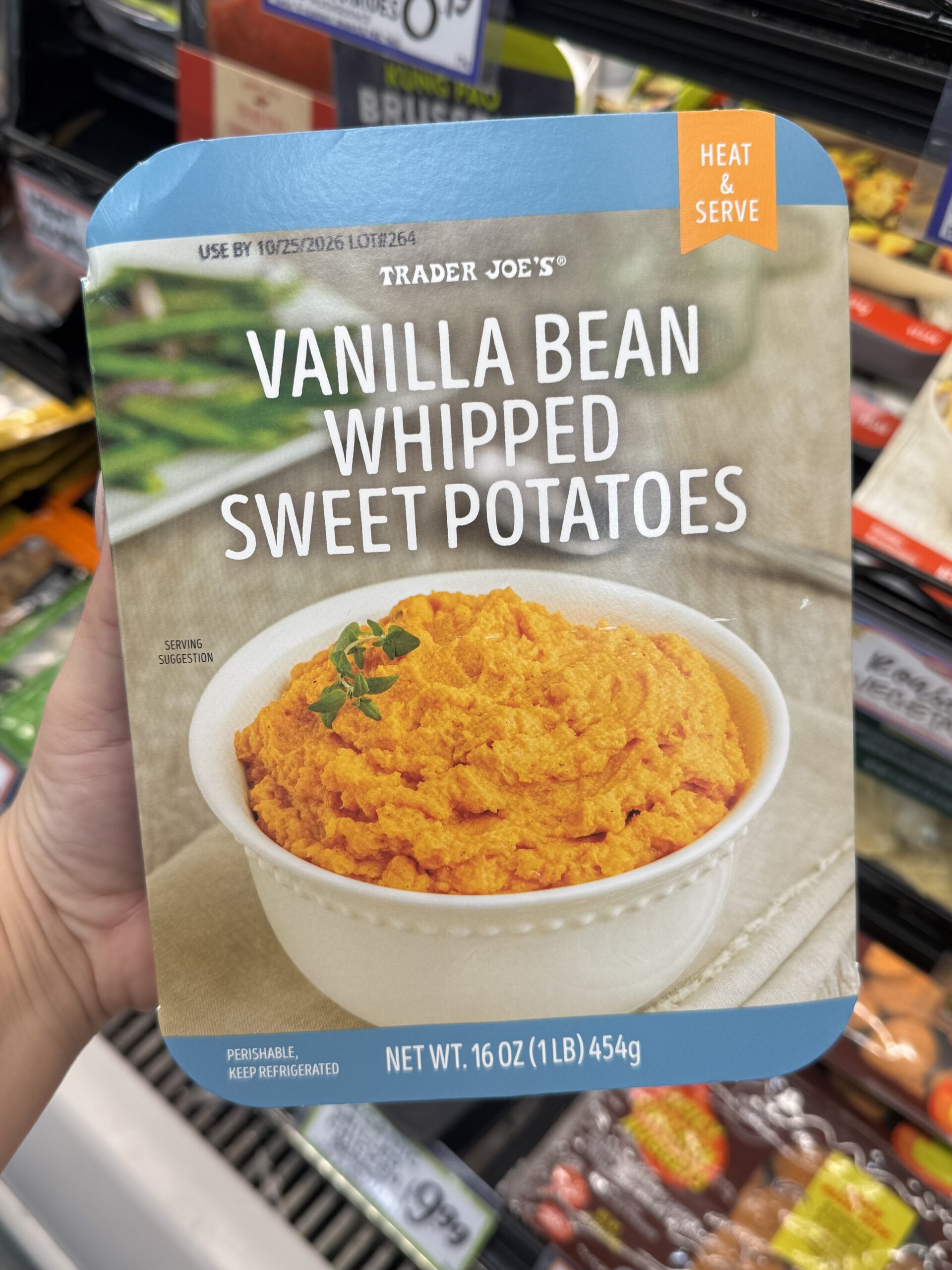 Vanilla Bean Whipped Sweet Potatoes - in store