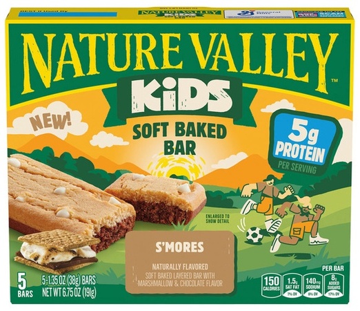 General Mills NV Kids Soft Baked Bars - Smores