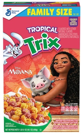 General Mills Waffle Moana - Tropical Trix