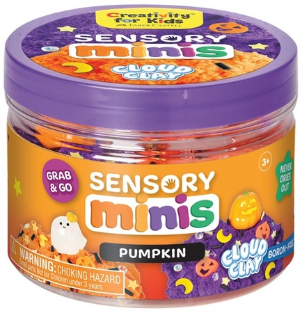 Creativity For Kids Halloween Sensory Minis - Pumpkin