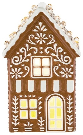 Merry Moments Gingerbread Ceramic Village - Awning House