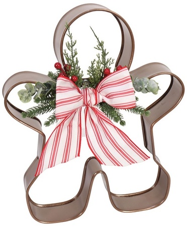 Merry Moments Tabletop Metal Figure - Gingerbread