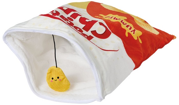 Heart To Tail Cat Crinkle Sack - Potato Chips