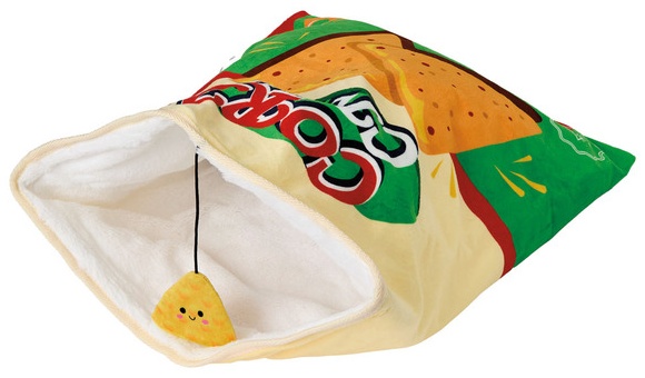 Heart To Tail Cat Crinkle Sack - Corn Chips