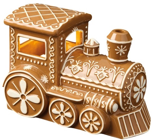 Merry Moments Gingerbread Truck or Train - Peppermint Train