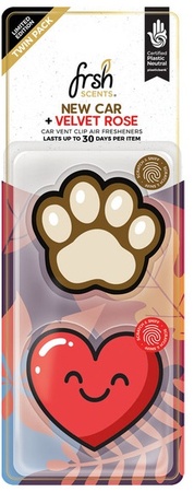 Frsh Scents Air Freshener - Paw & Heart