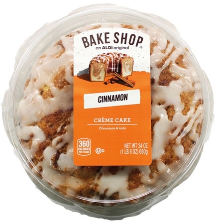 Bake Shop Cinnamon Creme Cake - 