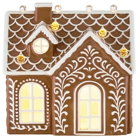 Merry Moments Gingerbread Ceramic Village - Lrg Arch Window