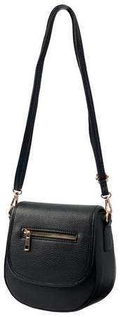 Live In Style Sherpa Crossbody - Black