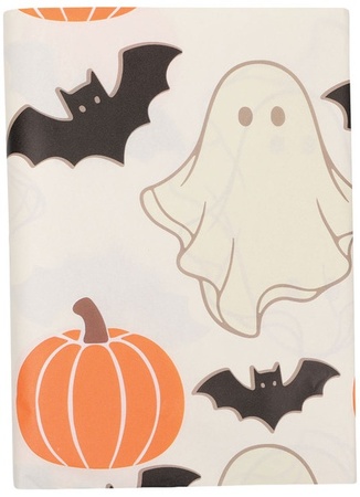 Halloween Tablecloth - Orange pumpkins