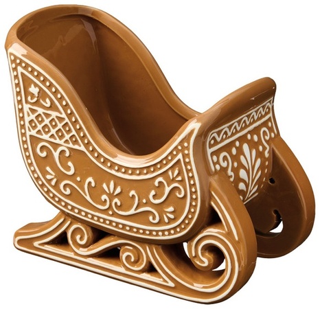 Merry Moments Gingerbread Sleigh or 2pk - Sleigh Curved