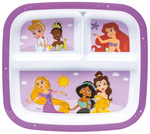 Zak! Divided Plate/Flatware - Princess - Plate