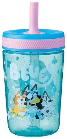 Zak! Character Leak Proof Tumbler - Bluey - Glitter