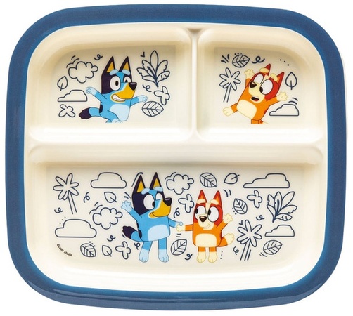 Zak! Divided Plate/Flatware - Bluey - Plate