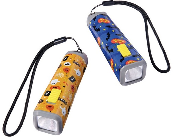 The Halloween Collection 2Pk Halloween Flashlight - Blue/Orange