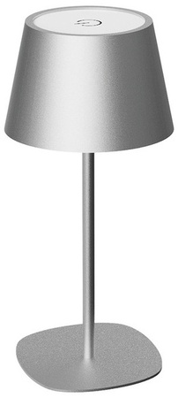 Casalux Touch Battery Table Lamp - Chrome Silver
