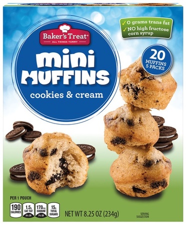 Baker's Treat Cookie/Maple Mini Muffins - Cookies n C