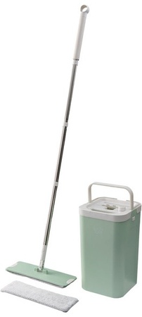 Easy Home Mop Set - Sage/White