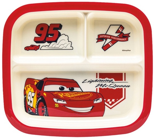 Zak! Divided Plate/Flatware - Cars - Plate