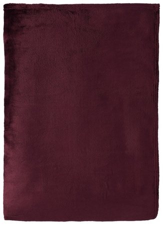 Kirkton House Royal Plush - King - Solid Maroon