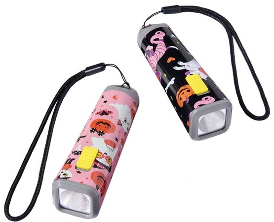 The Halloween Collection 2Pk Halloween Flashlight - Black/Pink