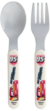 Zak! Divided Plate/Flatware - Cars - Flatware