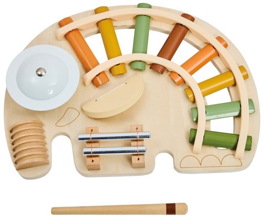 Little Town Wooden Musician Set - Elephant