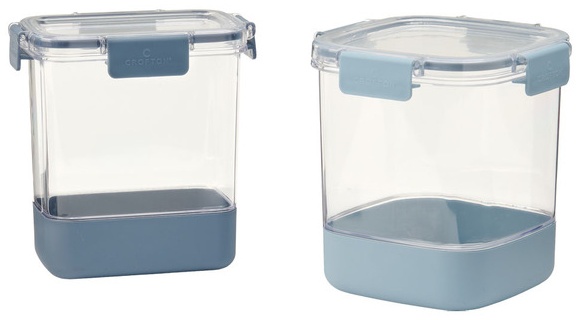 Crofton Plastic Pantry with Sleeve - Blue
