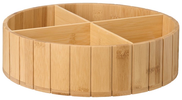 Kirkton House Bamboo Pantry Organizer - Turn - Flute