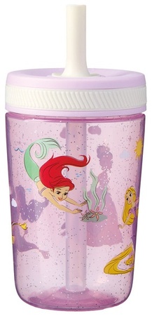Zak! Character Leak Proof Tumbler - Princess - Glitter