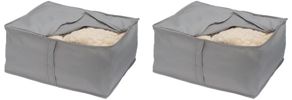 Kirkton House Textile Storage - Blanket Cover - Gray