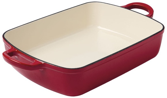 Crofton Cast Iron Roaster - Red