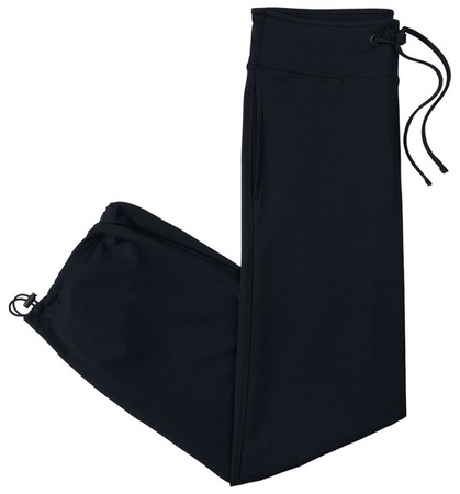 Crane Ladies Bubble Hem Pants - Black