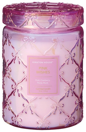 Kirkton House Holiday Luxe Vintage Candle - Pnk Irides Bow
