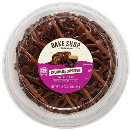Bake Shop Chocolate Espresso Swirl Cake - 
