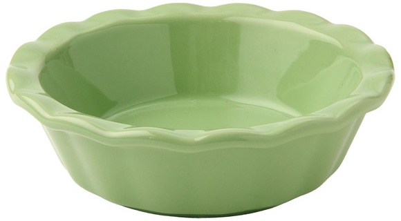 Crofton Mini Ceramic Pie Dish - Green