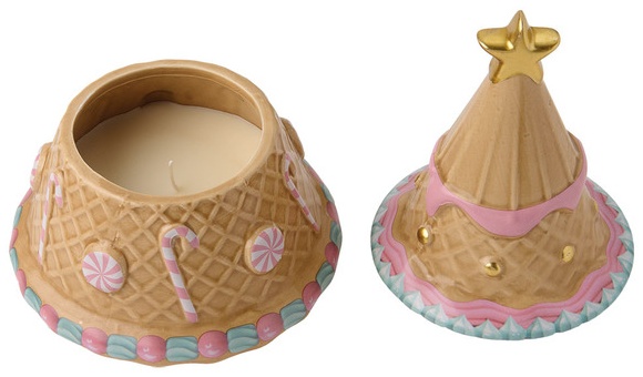 Kirkton House Nostalgic Tree Candle - Waffle Cone