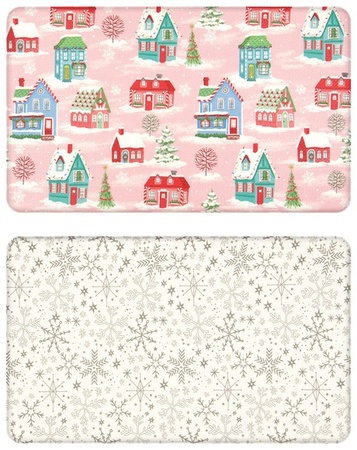 Merry Moments 18x30 Holiday Comfort Mat - Village