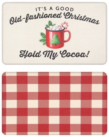 Merry Moments 18x30 Holiday Comfort Mat - Cocoa