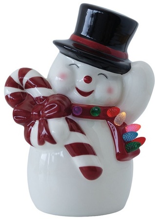 Merry Moments LED Nostalgic Figurine - Snowman