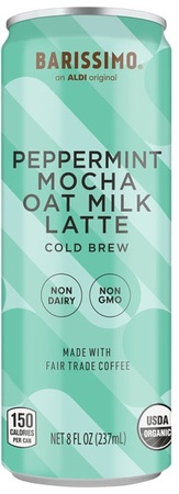 Barissimo Oat Milk Lattes - Peppermint Mocha