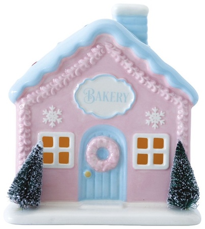 Merry Moments LED Nostalgic Village House - Bakery