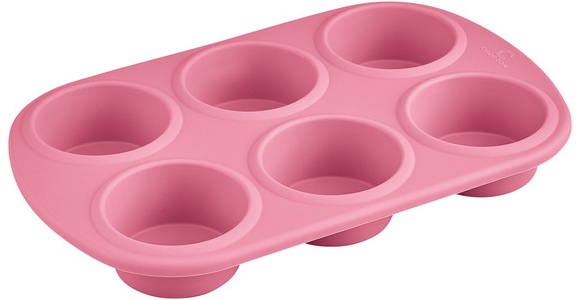 Crofton Silicone Muffin Pan - Rose
