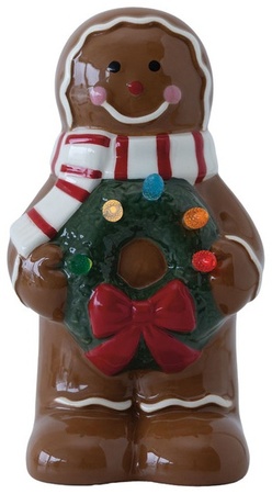Merry Moments LED Nostalgic Figurine - Gingerbread Man
