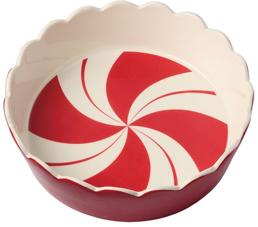 Merry Moments Holiday Baking Dish - Candy Cane
