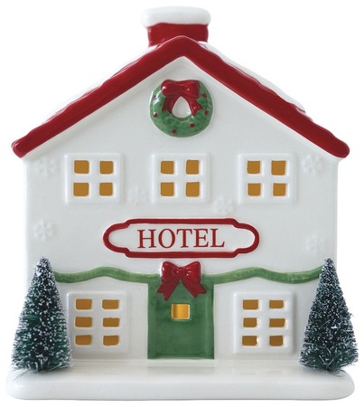 Merry Moments LED Nostalgic Village House - Hotel